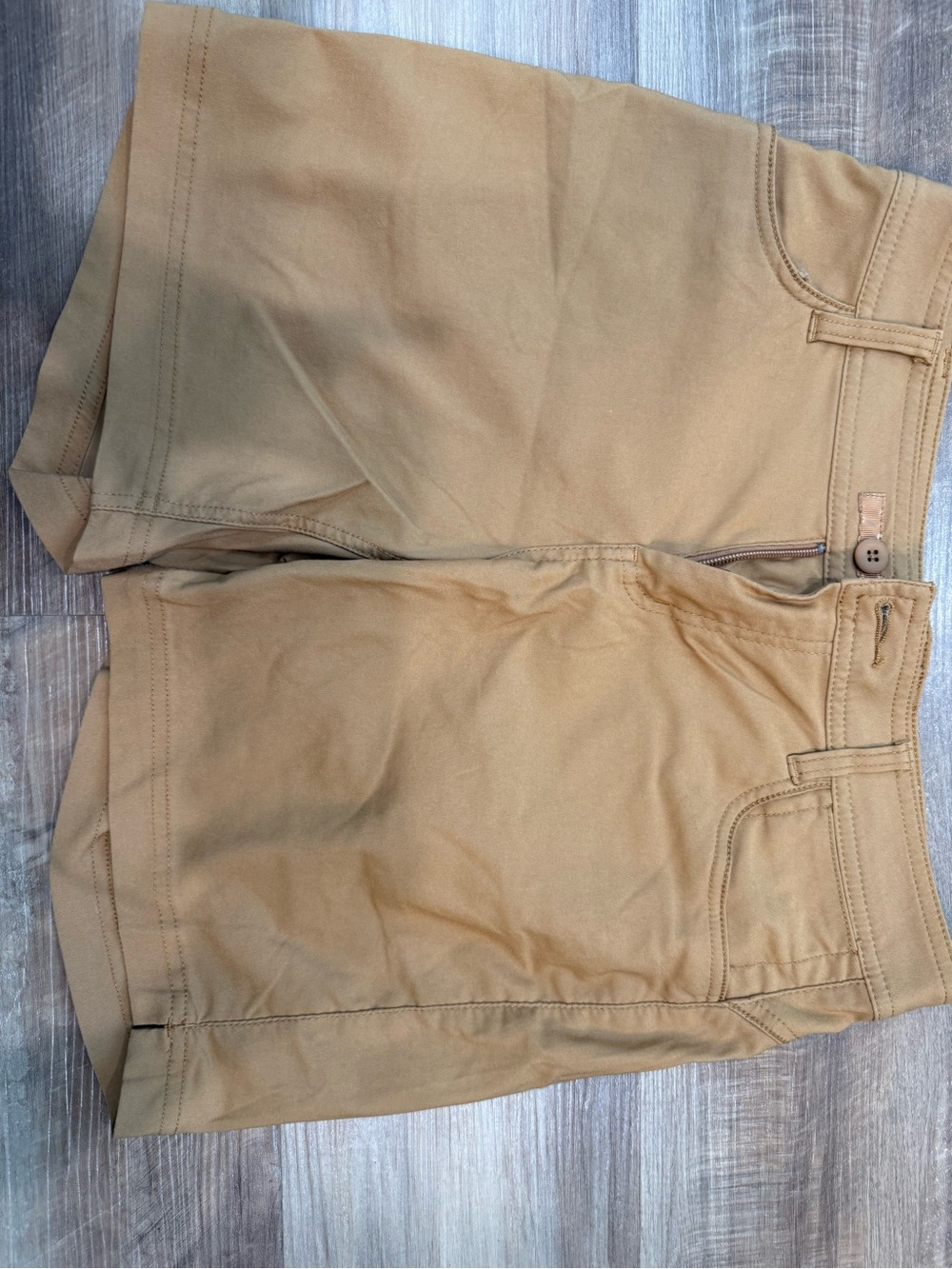 Prana Women's Tan Stretch Bermuda Shorts